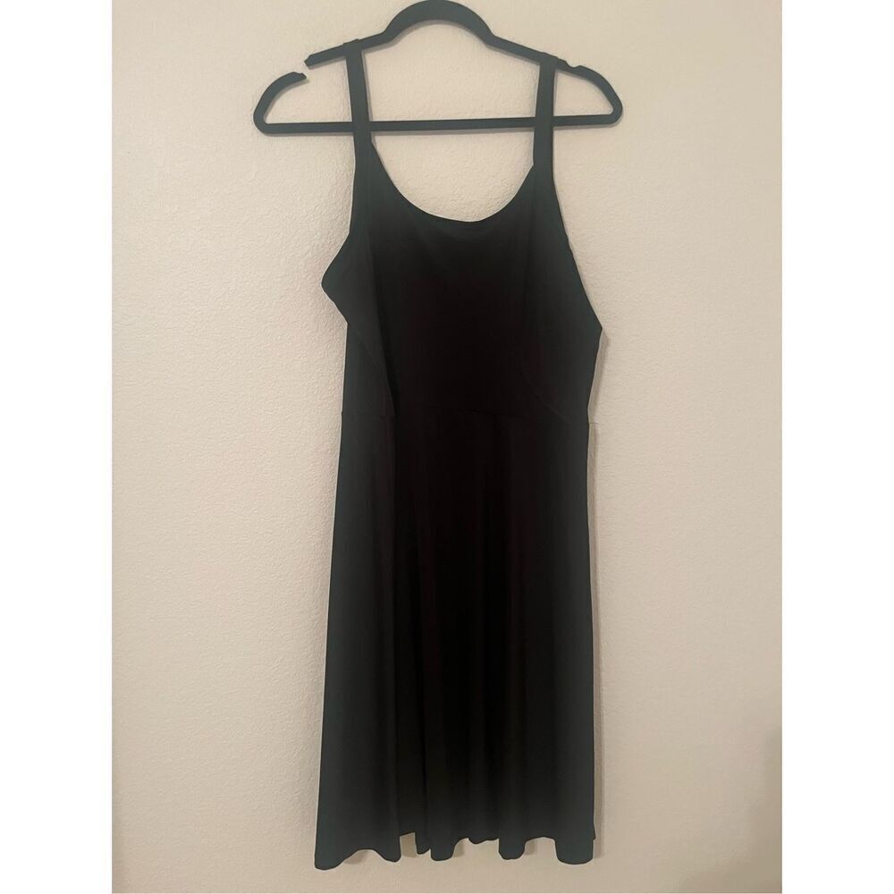 Simple Black A Line Tank Dress NEW